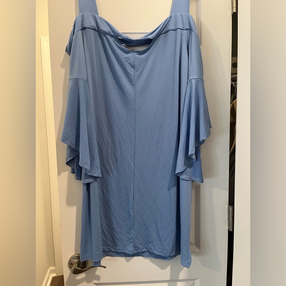Blue mini dress - Picture 3 of 4